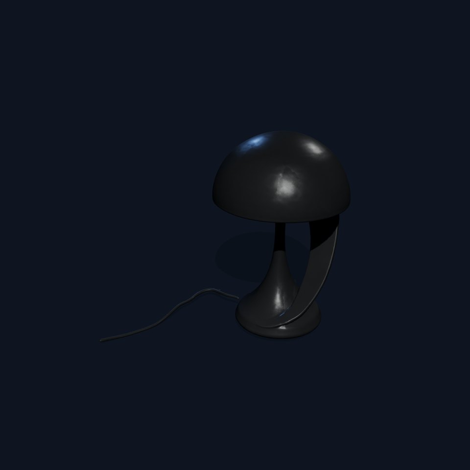 Modern Desk Lamp D Model Pack